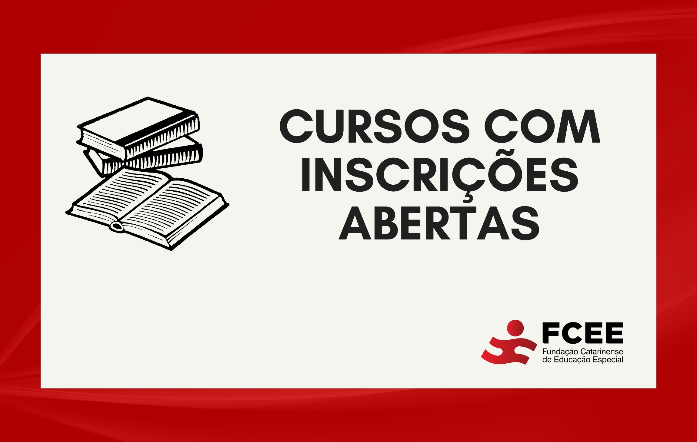 cursos com inscrições abertas
